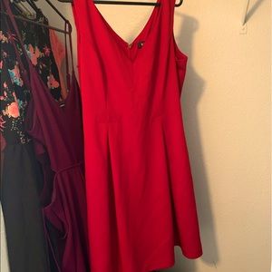 DKNY XL red dress